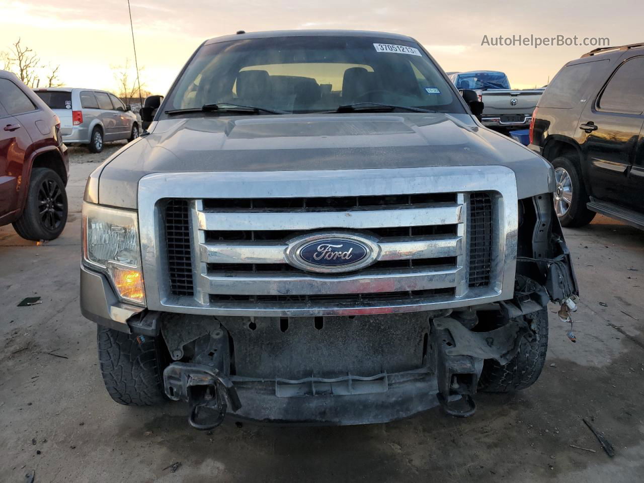 2011 Ford F150 Super Cab Gray vin: 1FTFX1EF1BFD38791