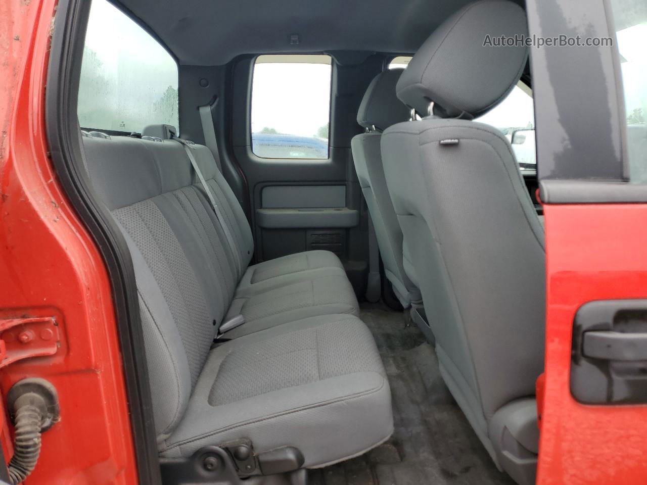 2014 Ford F150 Super Cab Красный vin: 1FTFX1EF1EFC41823