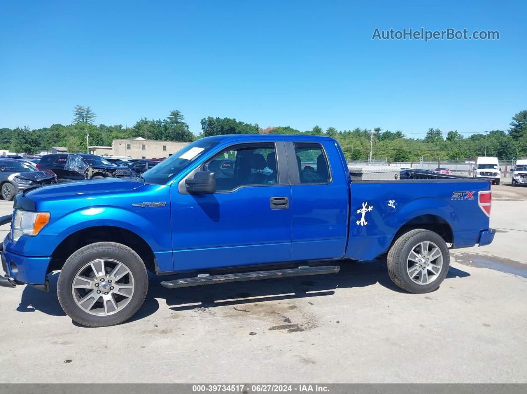 2014 Ford F-150 Stx Синий vin: 1FTFX1EF1EFC57715