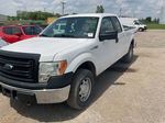 2014 Ford F150 Super Cab White vin: 1FTFX1EF1EKE45707