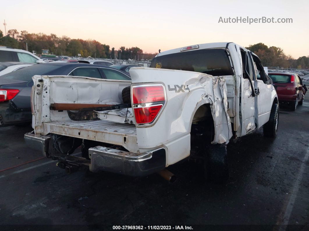 2014 Ford F-150 Xlt White vin: 1FTFX1EF1EKE73734