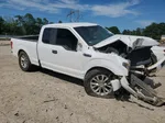 2017 Ford F150 Super Cab White vin: 1FTFX1EF1HKE33447