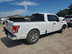 2017 Ford F150 Super Cab White vin: 1FTFX1EF1HKE33447