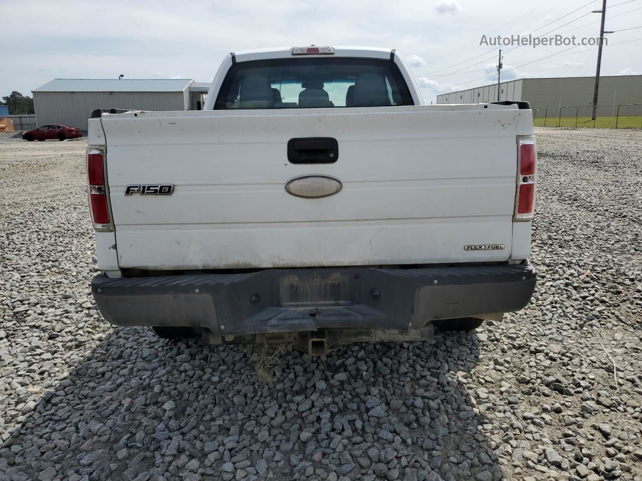 2011 Ford F150 Super Cab White vin: 1FTFX1EF2BFB47283