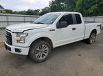 2017 Ford F150 Super Cab White vin: 1FTFX1EF2HKC58223