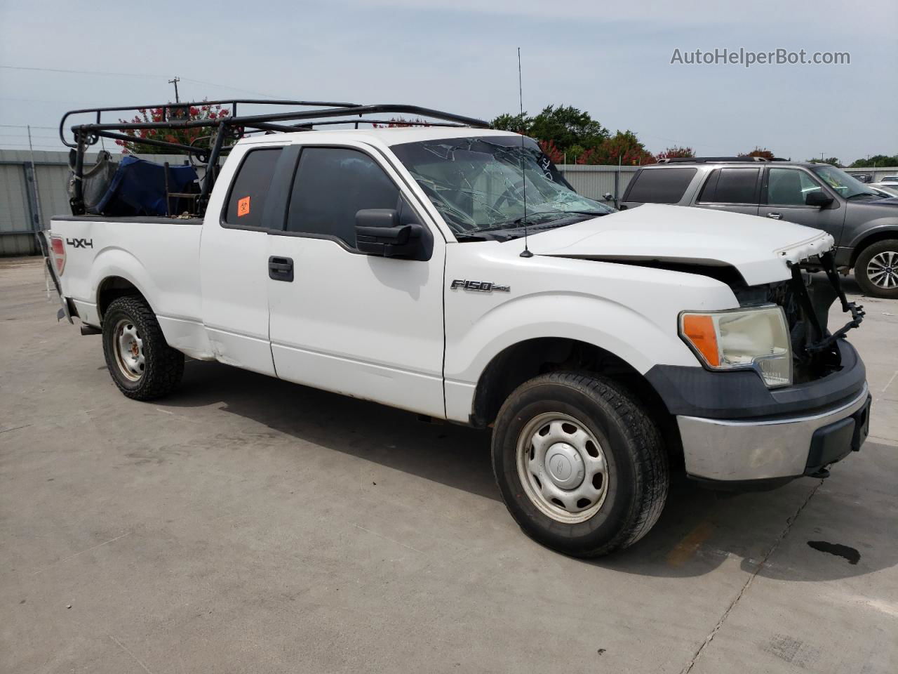 2011 Ford F150 Super Cab Белый vin: 1FTFX1EF3BFC49434