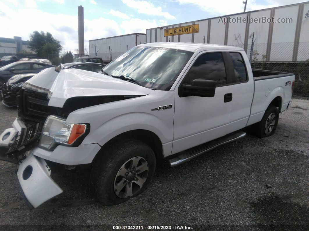 2014 Ford F-150 Xl/xlt/stx/lariat/fx4 White vin: 1FTFX1EF3EFB82497