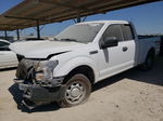 2017 Ford F150 Super Cab White vin: 1FTFX1EF3HKC92994