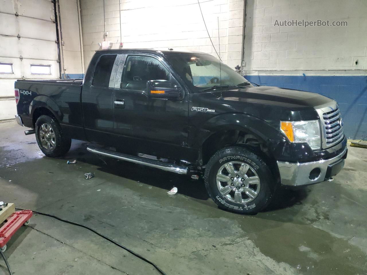 2011 Ford F150 Super Cab Черный vin: 1FTFX1EF4BFA39005