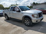 2014 Ford F150 Super Cab Silver vin: 1FTFX1EF4EFA42605