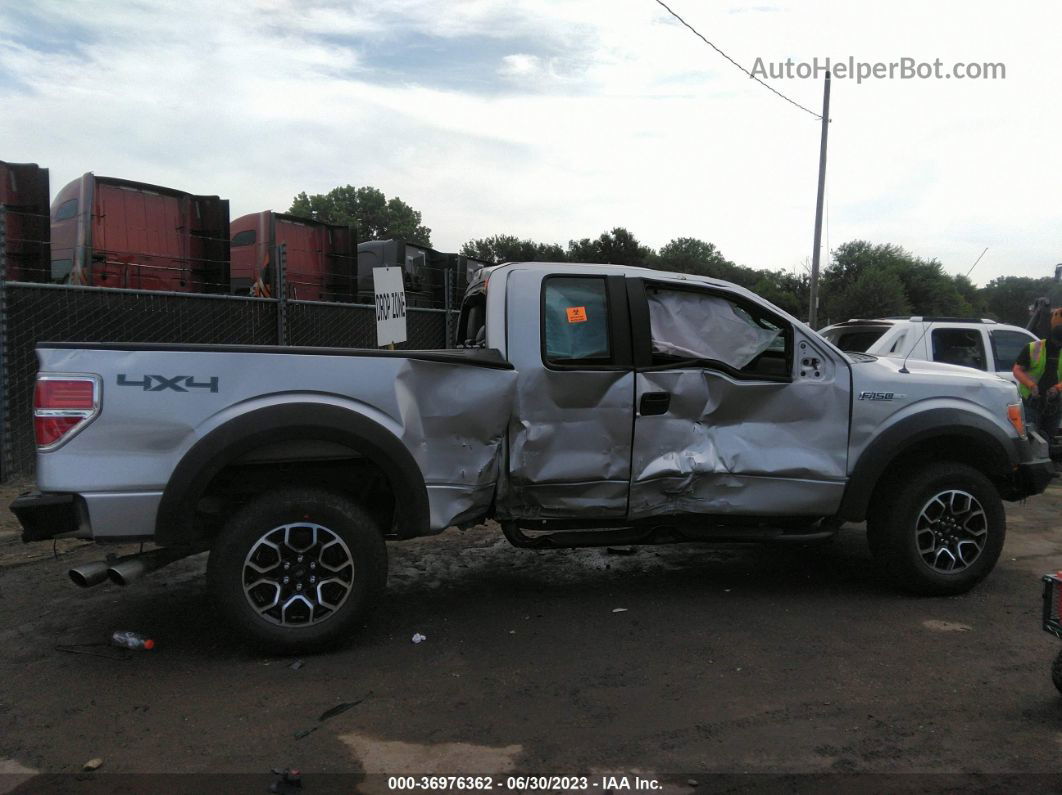 2014 Ford F-150 Xl/xlt/stx/lariat/fx4 Silver vin: 1FTFX1EF4EKF63069