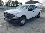 2017 Ford F150 Super Cab White vin: 1FTFX1EF4HFA54564