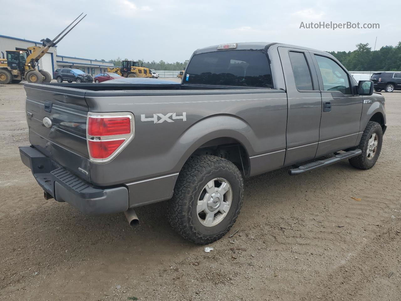 2011 Ford F150 Super Cab Gray vin: 1FTFX1EF5BFB05819