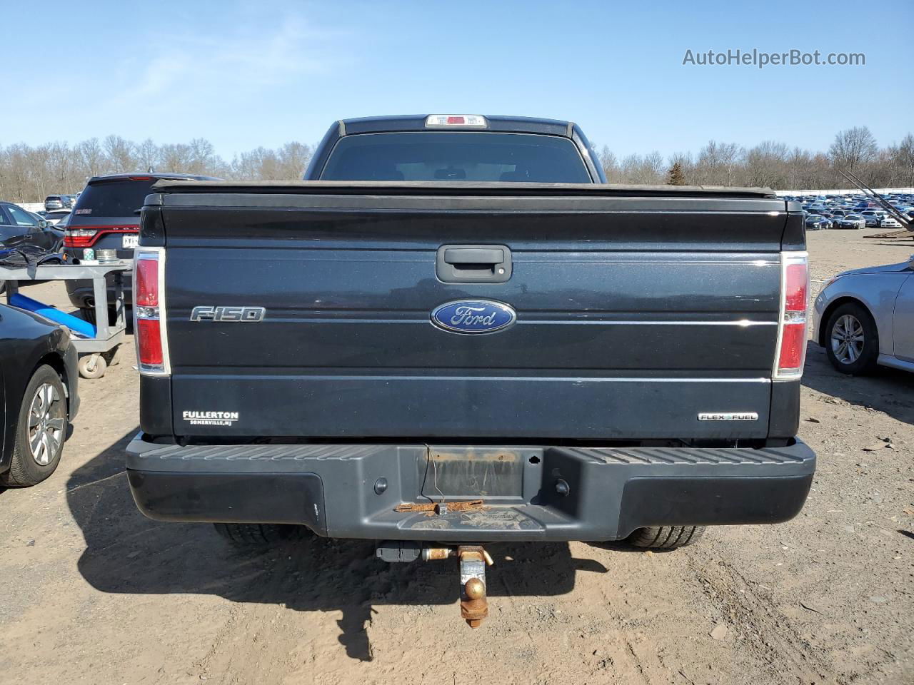 2014 Ford F150 Super Cab Черный vin: 1FTFX1EF5EFC24040