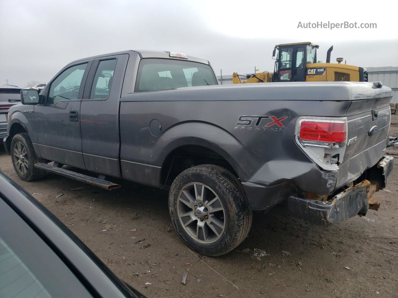 2014 Ford F150 Super Cab Gray vin: 1FTFX1EF5EFC67826