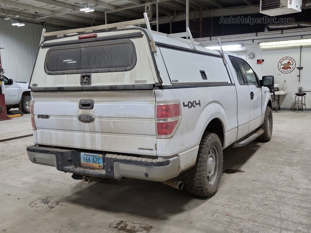 2014 Ford F-150 Xl White vin: 1FTFX1EF5EKG22419