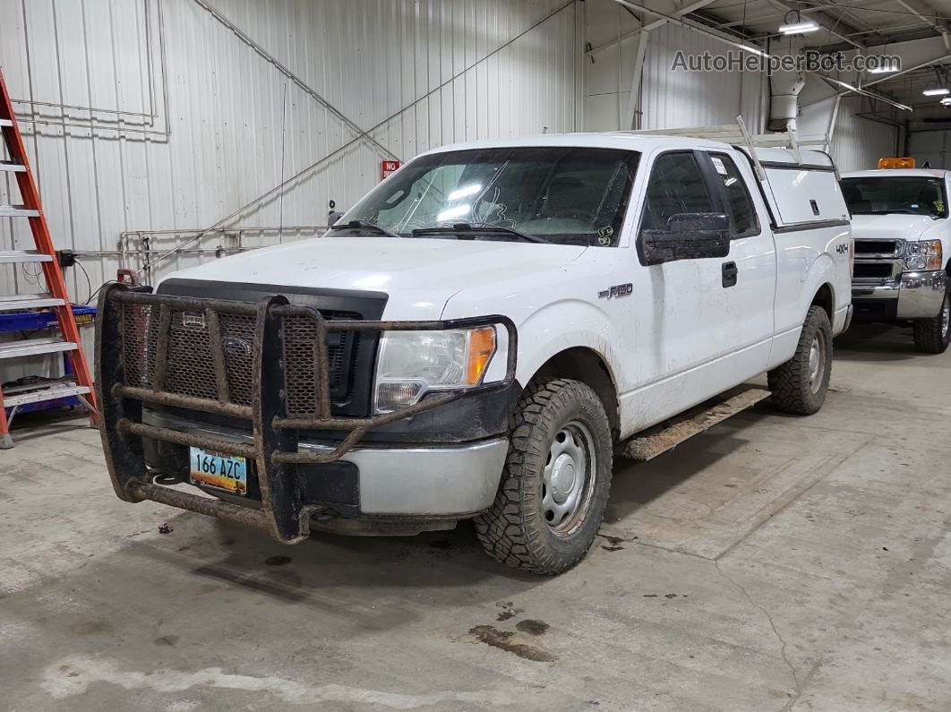 2014 Ford F-150 Xl White vin: 1FTFX1EF5EKG22419