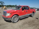 2011 Ford F150 Super Cab Red vin: 1FTFX1EF6BFA77495