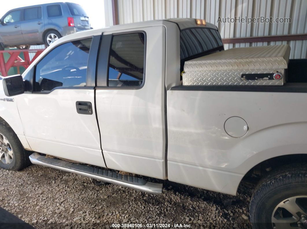 2014 Ford F-150 Stx White vin: 1FTFX1EF7EKD44851