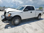 2014 Ford F150 Super Cab White vin: 1FTFX1EF7EKG10112