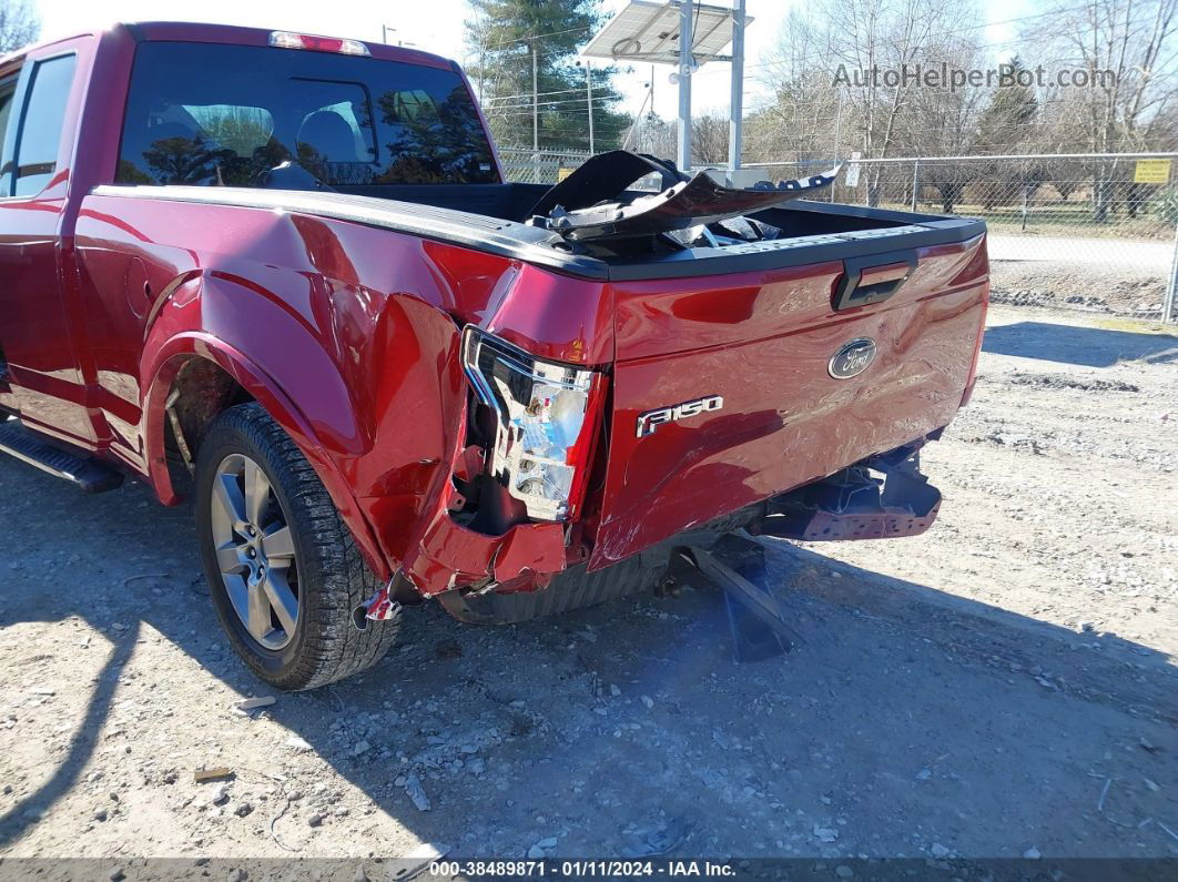 2017 Ford F-150 Xlt Red vin: 1FTFX1EF7HFB08357