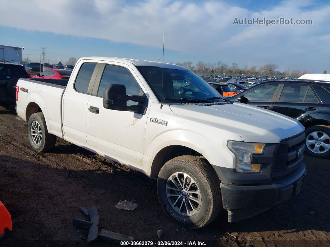 2017 Ford F-150 Xl White vin: 1FTFX1EF7HKD61069