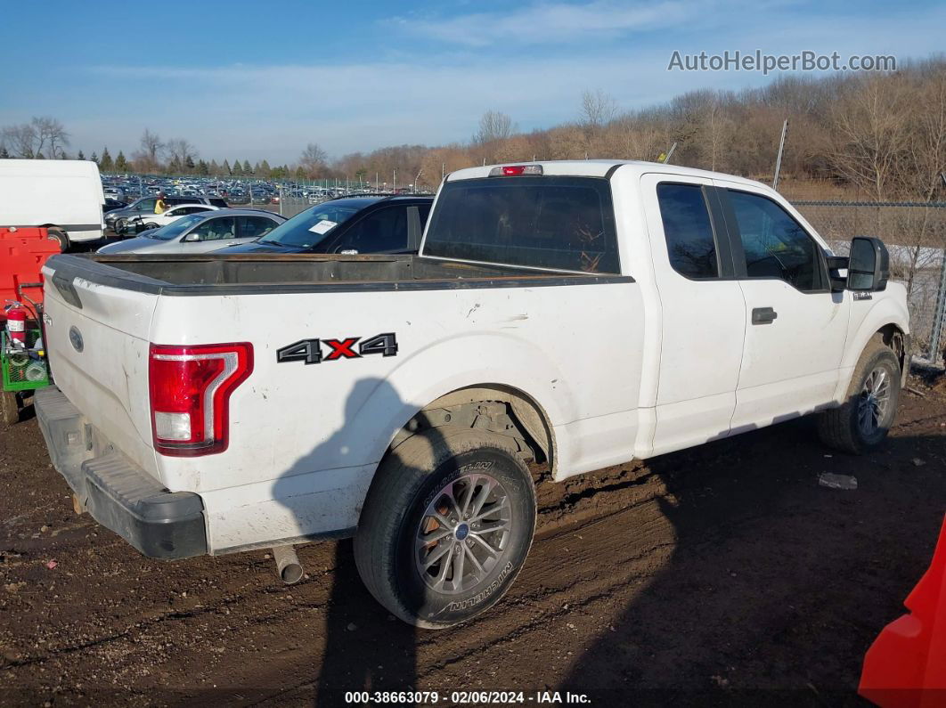 2017 Ford F-150 Xl White vin: 1FTFX1EF7HKD61069