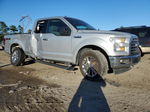 2017 Ford F150 Super Cab Silver vin: 1FTFX1EF7HKE57042