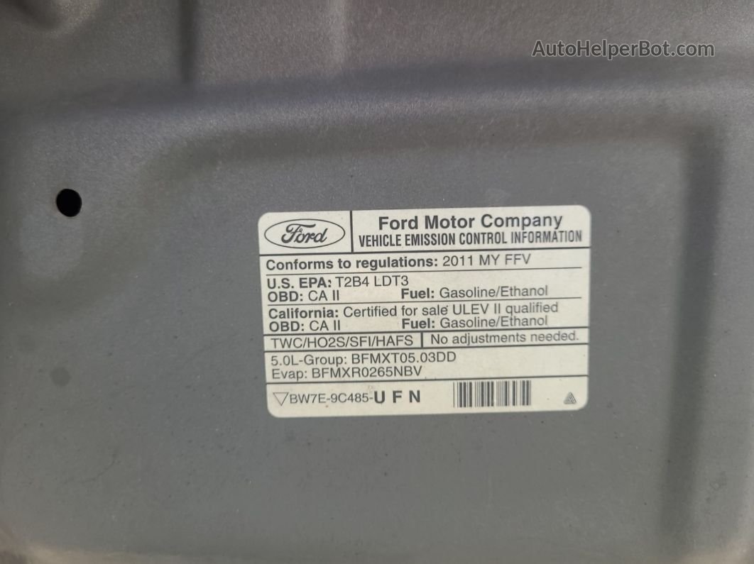 2011 Ford F150 Super Cab Unknown vin: 1FTFX1EF8BFC94854