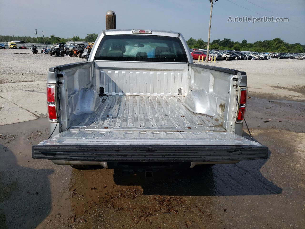 2014 Ford F150 Super Cab Silver vin: 1FTFX1EF8EFB73360