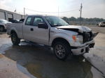 2014 Ford F150 Super Cab Silver vin: 1FTFX1EF8EFB73360