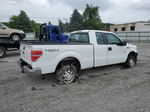 2014 Ford F150 Super Cab White vin: 1FTFX1EF9EFB86697