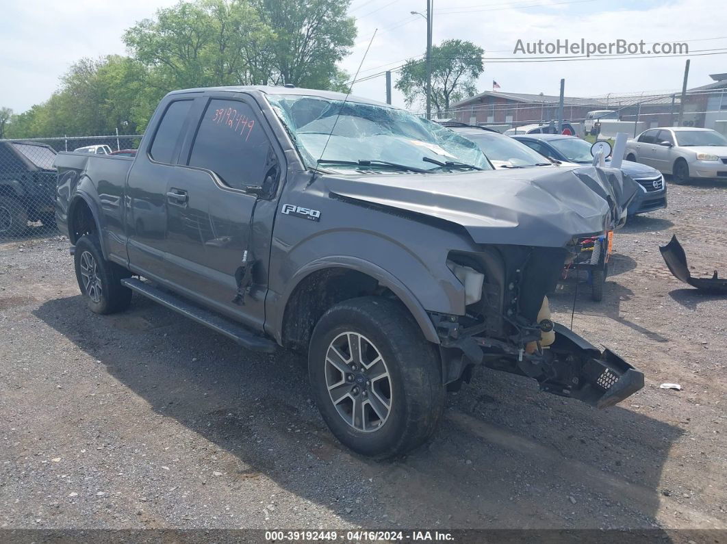 2017 Ford F-150 Xlt Black vin: 1FTFX1EF9HKE55910