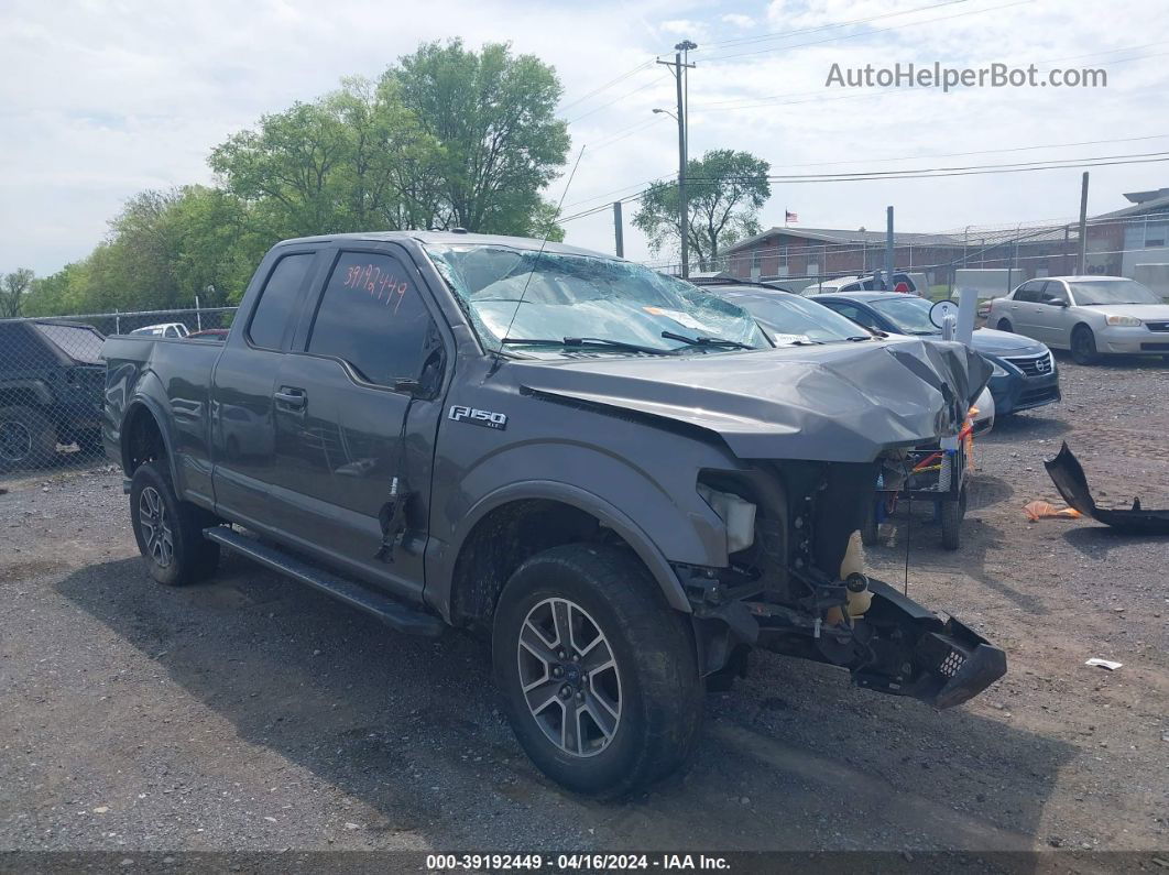 2017 Ford F-150 Xlt Black vin: 1FTFX1EF9HKE55910