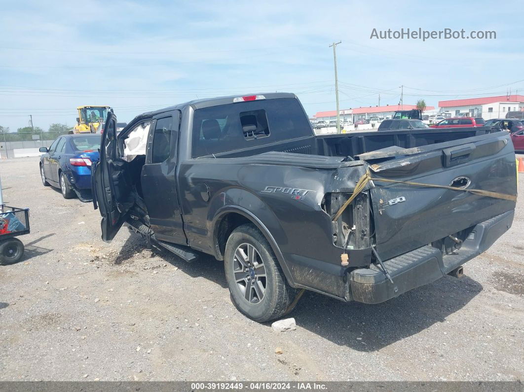 2017 Ford F-150 Xlt Black vin: 1FTFX1EF9HKE55910