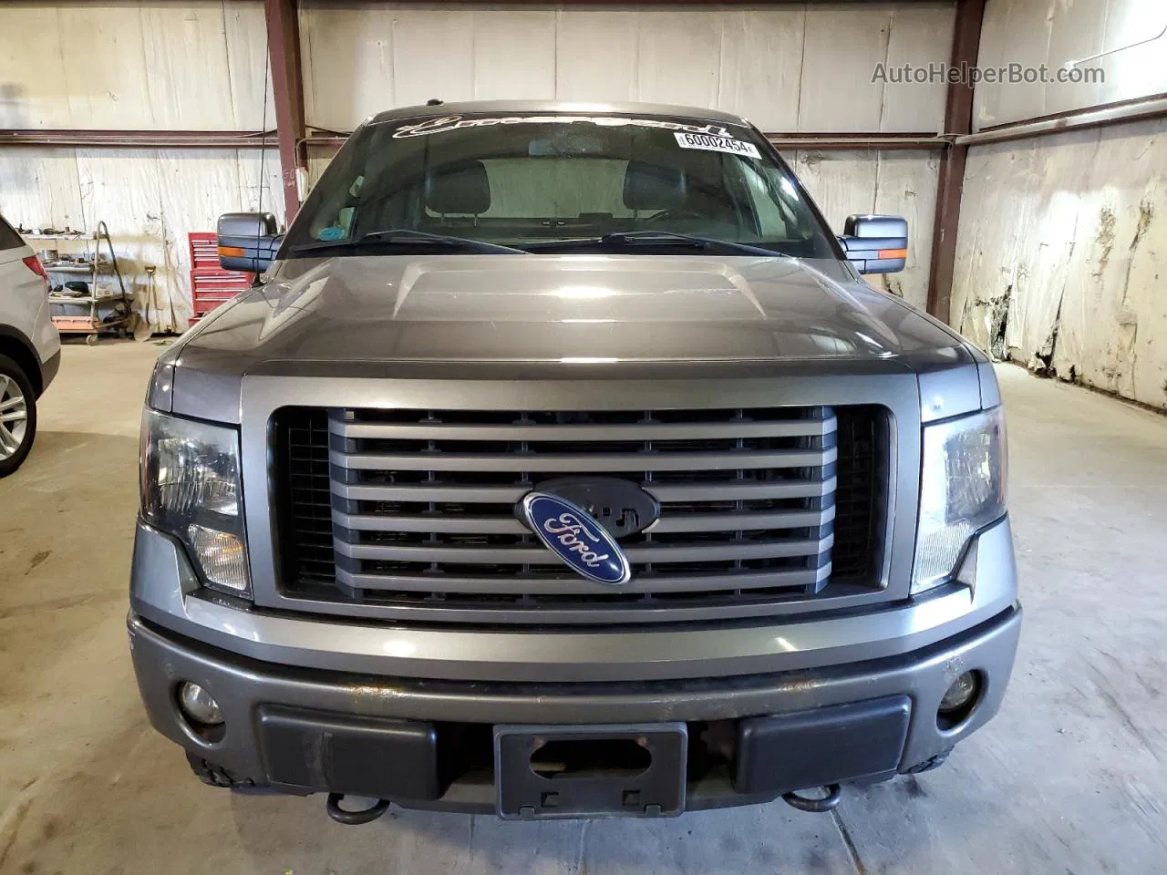 2011 Ford F150 Super Cab Gray vin: 1FTFX1EFXBFD29426