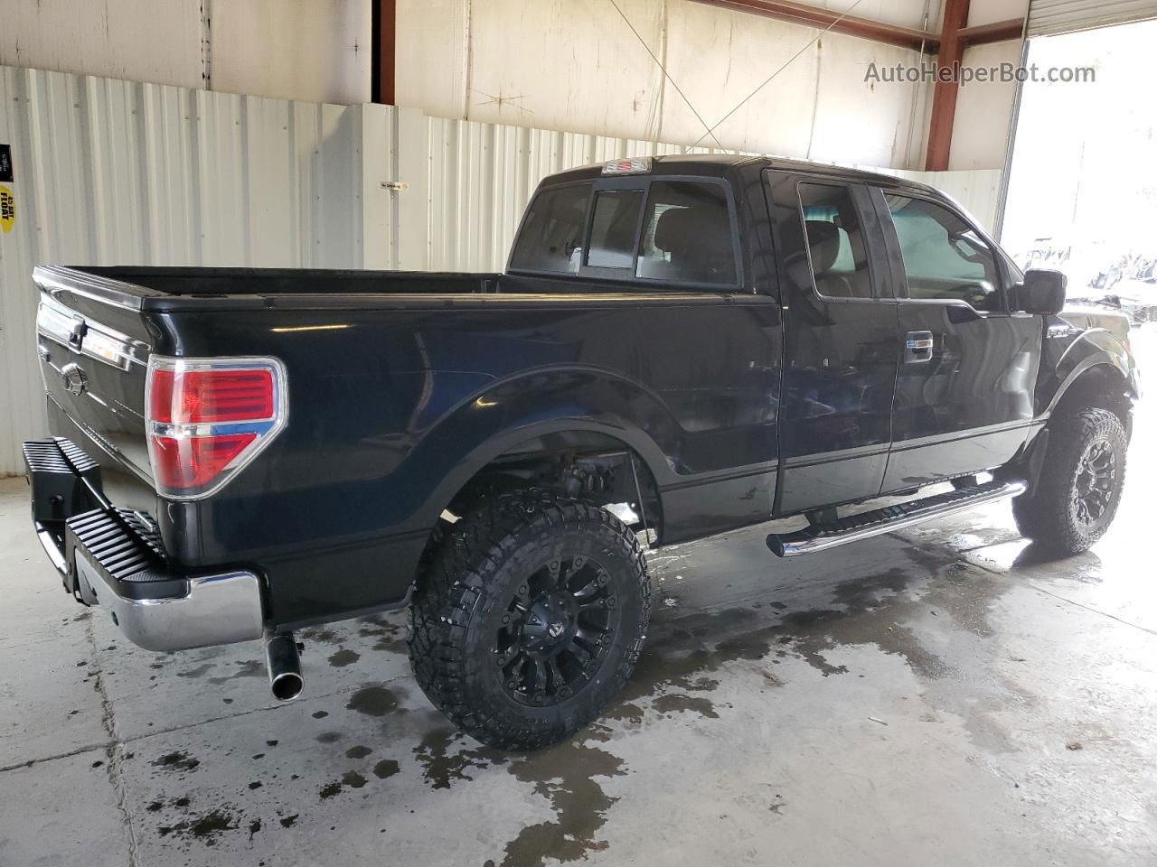 2014 Ford F150 Super Cab Черный vin: 1FTFX1EFXEFA40597