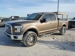 2017 Ford F150 Super Cab Коричневый vin: 1FTFX1EFXHKD71157