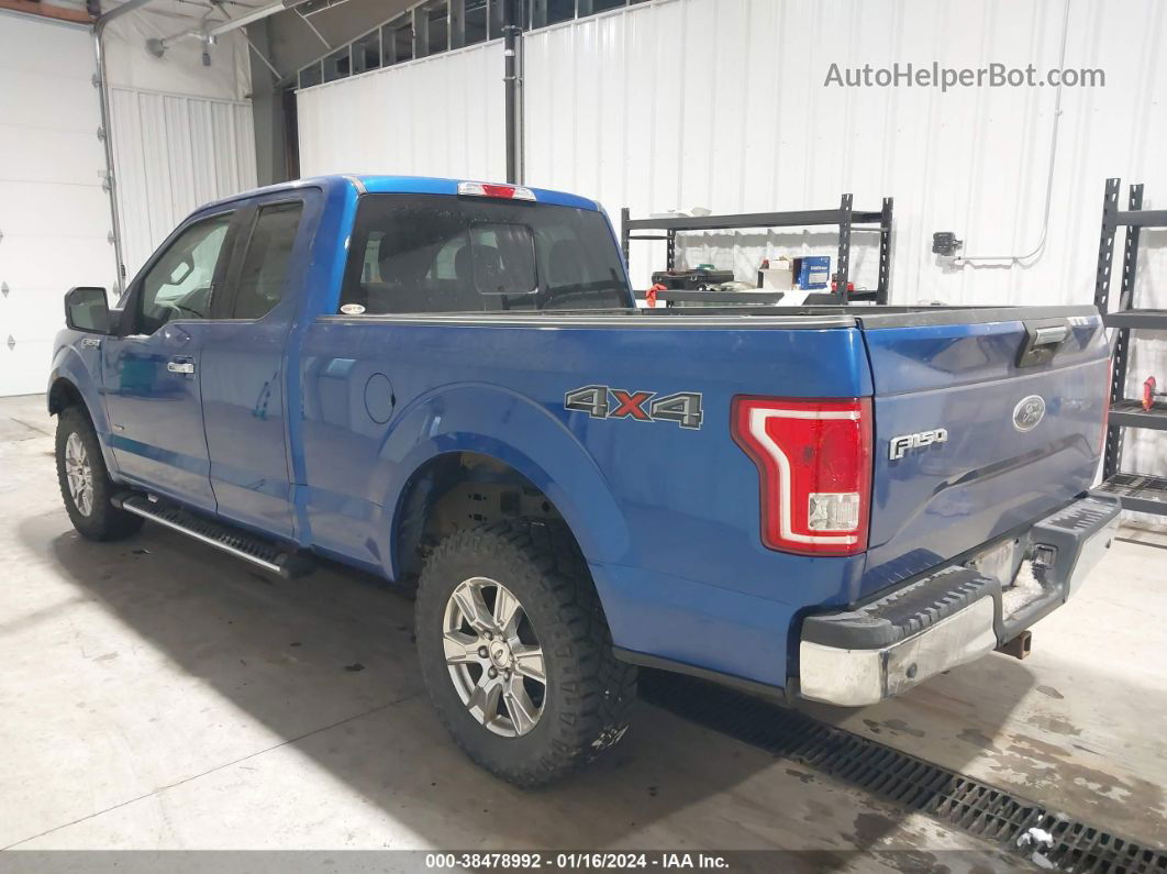 2017 Ford F-150 Xlt Blue vin: 1FTFX1EG0HKC06176