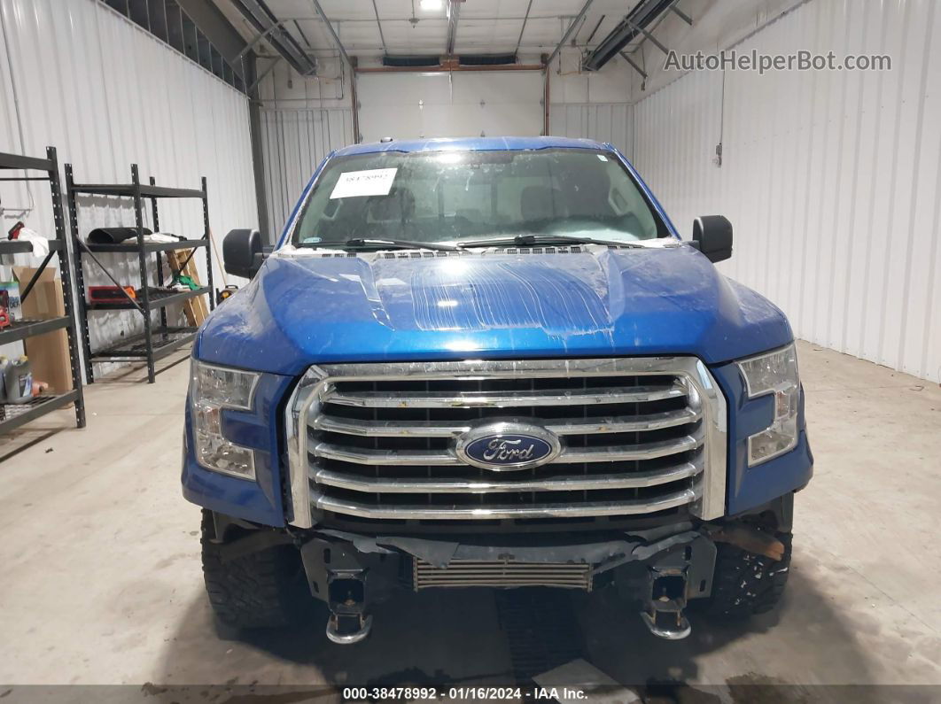 2017 Ford F-150 Xlt Blue vin: 1FTFX1EG0HKC06176