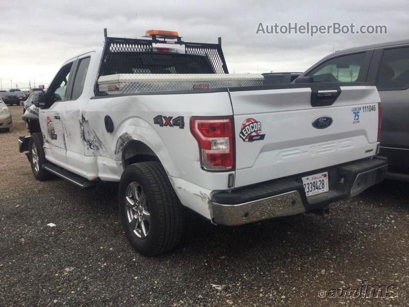 2018 Ford F-150 Xl/xlt/lariat White vin: 1FTFX1EG2JKE35500