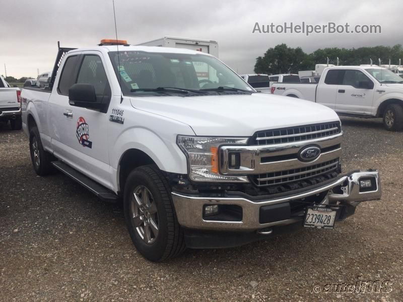 2018 Ford F-150 Xl/xlt/lariat White vin: 1FTFX1EG2JKE35500