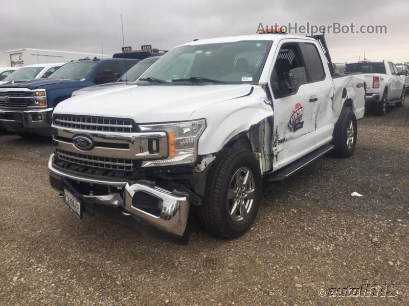 2018 Ford F-150 Xl/xlt/lariat White vin: 1FTFX1EG2JKE35500