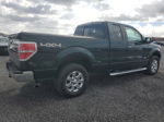 2014 Ford F150 Super Cab Green vin: 1FTFX1ET0EFC80747