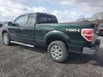 2014 Ford F150 Super Cab Green vin: 1FTFX1ET0EFC80747