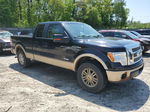 2011 Ford F150 Super Cab Черный vin: 1FTFX1ET2BKD72722