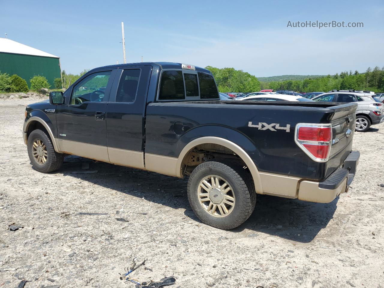 2011 Ford F150 Super Cab Черный vin: 1FTFX1ET2BKD72722