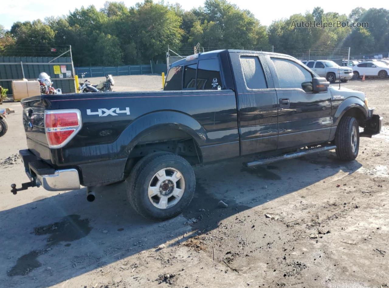 2011 Ford F150 Super Cab Black vin: 1FTFX1ET3BFC09067