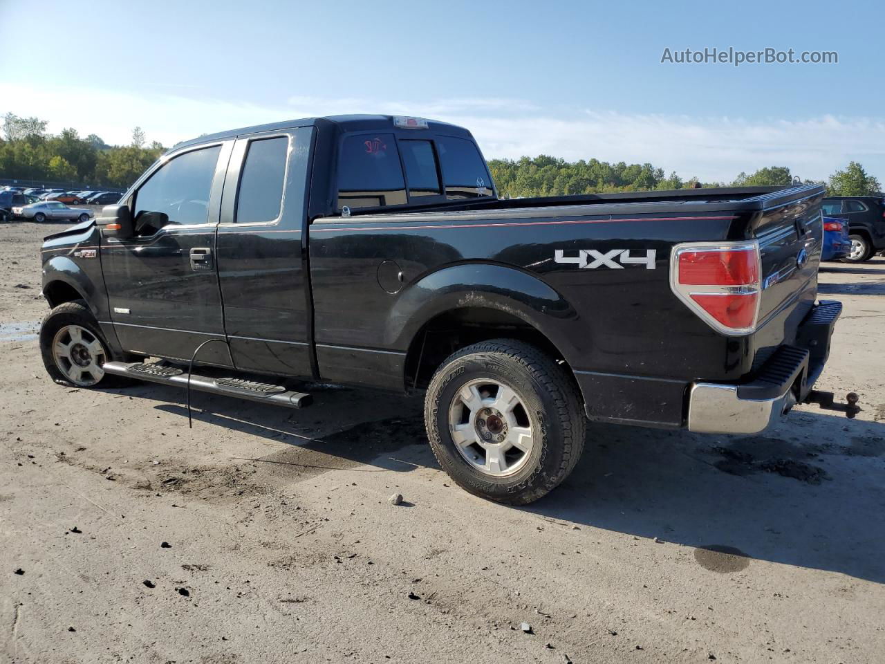 2011 Ford F150 Super Cab Black vin: 1FTFX1ET3BFC09067