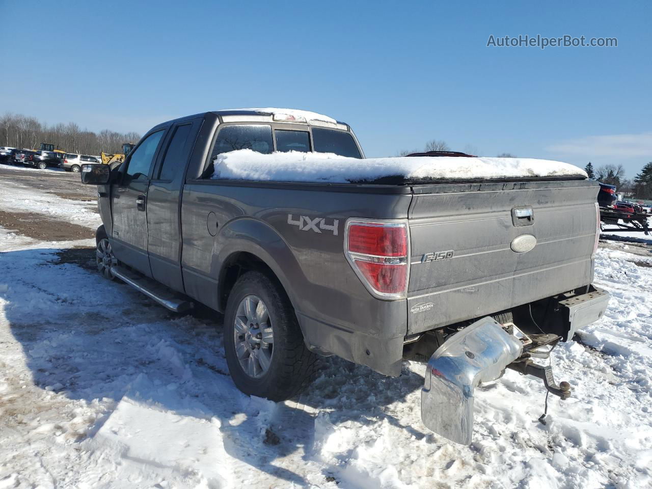 2011 Ford F150 Super Cab Gray vin: 1FTFX1ET3BFC09439